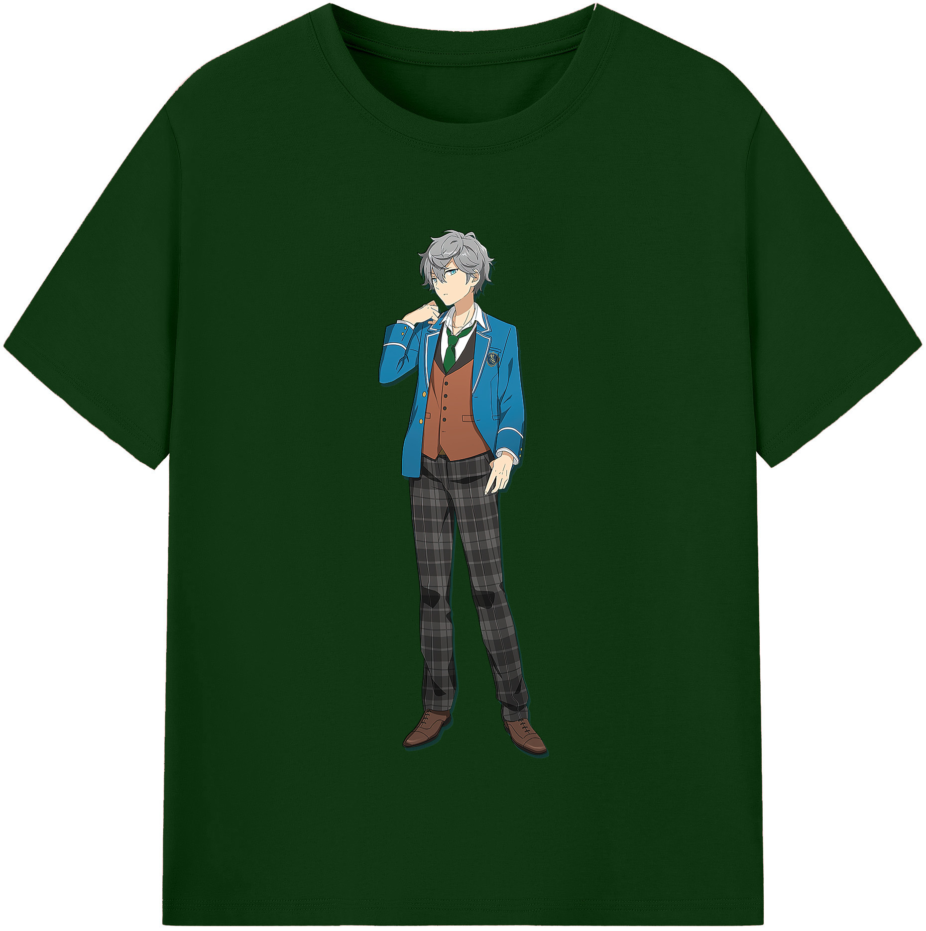 （画像用） あんさんぶるスターズ! Ensemble Stars 綿100％半袖Tシャツ（フロントプリント）